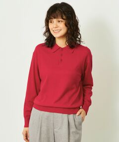 MACKINTOSH PHILOSOPHY / マッキントッシュ フィロソフィー ニット・セーター | GREY LABEL コットンウールニットポロ