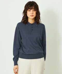MACKINTOSH PHILOSOPHY / マッキントッシュ フィロソフィー ニット・セーター | GREY LABEL コットンウールニットポロ