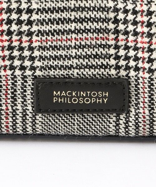 MACKINTOSH PHILOSOPHY / マッキントッシュ フィロソフィー メッセンジャーバッグ・ウエストポーチ | チェックツイードミニホーボーバッグ | 詳細11