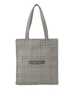 MACKINTOSH PHILOSOPHY / マッキントッシュ フィロソフィー メッセンジャーバッグ・ウエストポーチ | チェックツイードロゴトート