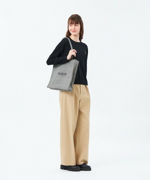 MACKINTOSH PHILOSOPHY / マッキントッシュ フィロソフィー メッセンジャーバッグ・ウエストポーチ | チェックツイードロゴトート | 詳細3