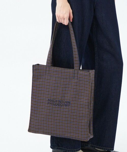 MACKINTOSH PHILOSOPHY / マッキントッシュ フィロソフィー メッセンジャーバッグ・ウエストポーチ | チェックツイードロゴトート | 詳細2