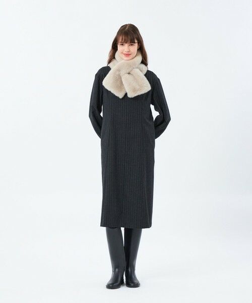 MACKINTOSH PHILOSOPHY / マッキントッシュ フィロソフィー マフラー・ショール・スヌード・ストール | フェイクファーティペット | 詳細2