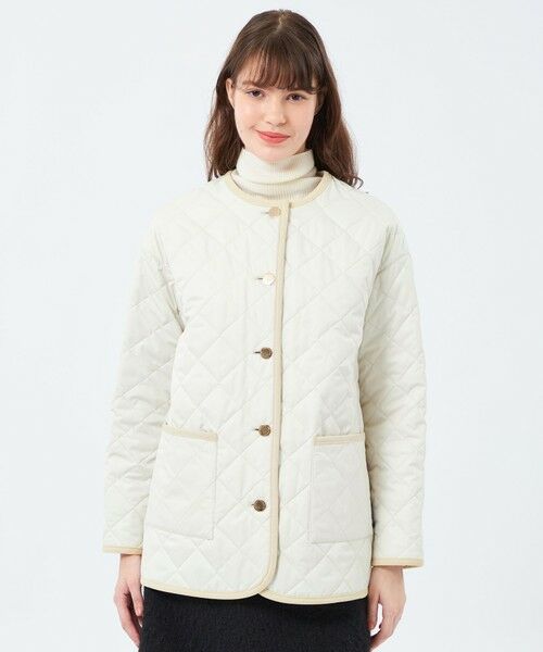 MACKINTOSH PHILOSOPHY/マッキントッシュ フィロソフィー 【ROYTON MIDDLE WIDE(ロイトンミドルワイド)】キルティング オフホワイト2 36 MACKINTOSH PHILOSOPHY/マッキントッシュ フィロソフィー 【ROYTON MIDDLE WIDE(ロイトンミドルワイド)】キルティング オフホワイト2 36