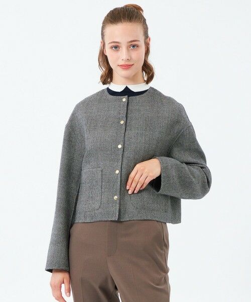 MACKINTOSH PHILOSOPHY/マッキントッシュ フィロソフィー 【IVENREY SHORT(イベンリーショート)】ウール製 チャコールグレー1 36 MACKINTOSH PHILOSOPHY/マッキントッシュ フィロソフィー 【IVENREY SHORT(イベンリーショート)】ウール製 チャコールグレー1 36