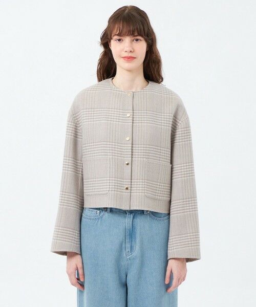 MACKINTOSH PHILOSOPHY / マッキントッシュ フィロソフィー その他アウター | 【IVENREY SHORT(イベンリーショート)】ウール製 | 詳細7