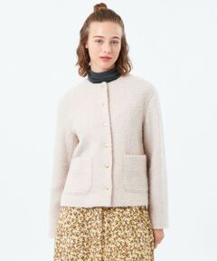 MACKINTOSH PHILOSOPHY / マッキントッシュ フィロソフィー その他アウター | 【HESSLE（ヘスル）】ノーカラーショートコート