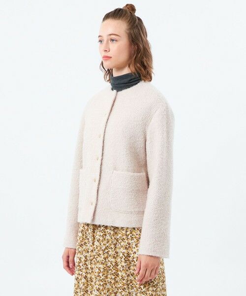 MACKINTOSH PHILOSOPHY / マッキントッシュ フィロソフィー その他アウター | 【HESSLE(ヘスル)】ノーカラーショートコート | 詳細7