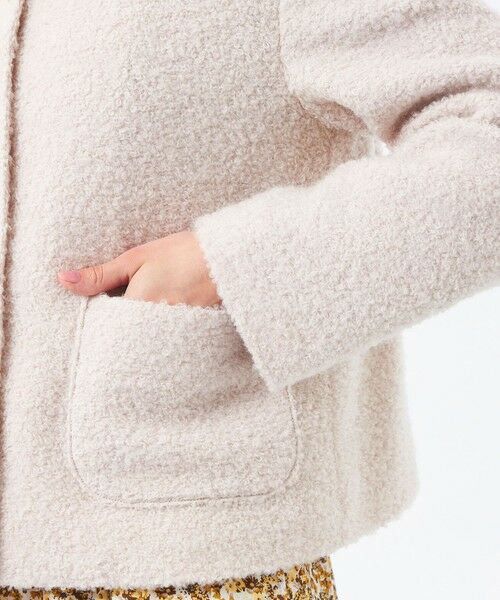 MACKINTOSH PHILOSOPHY / マッキントッシュ フィロソフィー その他アウター | 【HESSLE(ヘスル)】ノーカラーショートコート | 詳細9