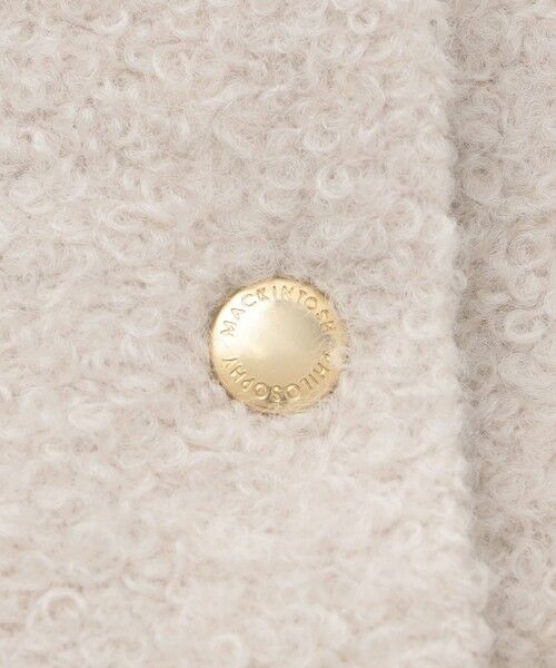 MACKINTOSH PHILOSOPHY / マッキントッシュ フィロソフィー その他アウター | 【HESSLE(ヘスル)】ノーカラーショートコート | 詳細10