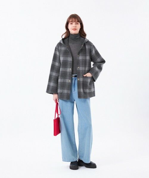 MACKINTOSH PHILOSOPHY / マッキントッシュ フィロソフィー その他アウター | 【WEB&一部店舗限定】ウールリバーミドルフードコート | 詳細3