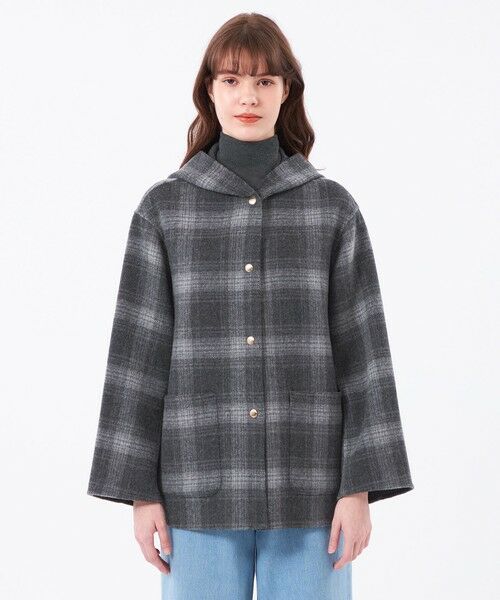 MACKINTOSH PHILOSOPHY / マッキントッシュ フィロソフィー その他アウター | 【WEB&一部店舗限定】ウールリバーミドルフードコート | 詳細5