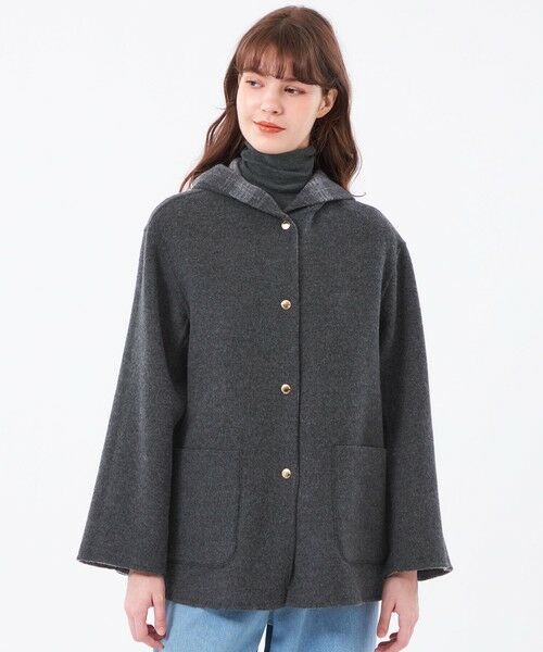 MACKINTOSH PHILOSOPHY / マッキントッシュ フィロソフィー その他アウター | 【WEB&一部店舗限定】ウールリバーミドルフードコート | 詳細1