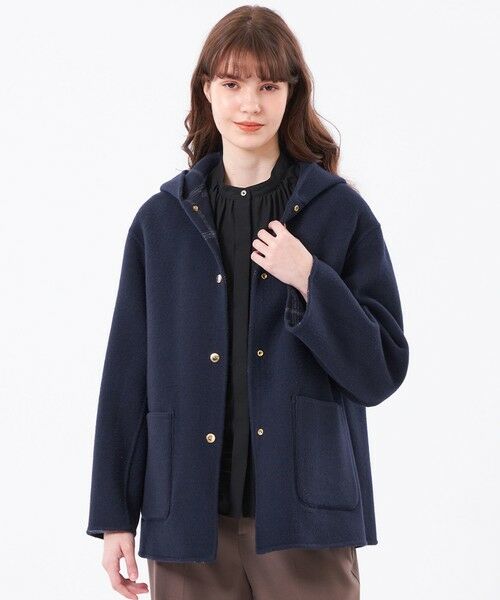 MACKINTOSH PHILOSOPHY / マッキントッシュ フィロソフィー その他アウター | 【WEB&一部店舗限定】ウールリバーミドルフードコート | 詳細2