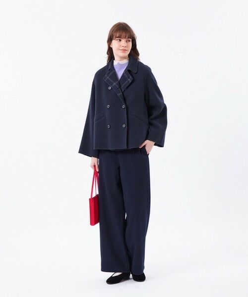 MACKINTOSH PHILOSOPHY / マッキントッシュ フィロソフィー その他アウター | 【WEB&一部店舗限定】ウールリバーショートPコート | 詳細2