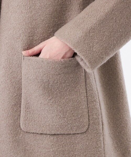 MACKINTOSH PHILOSOPHY / マッキントッシュ フィロソフィー その他アウター | 【WEB&一部店舗限定】ウールパイルノーカラーコート | 詳細7
