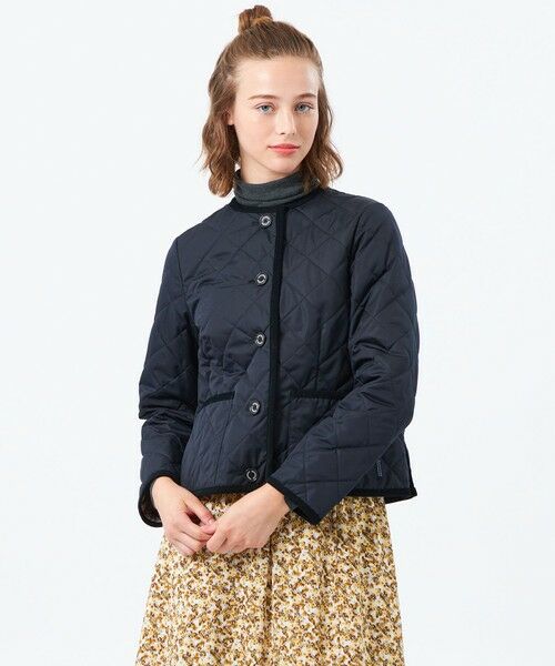 MACKINTOSH PHILOSOPHY / マッキントッシュ フィロソフィー ノーカラージャケット | 【ROYTON(ロイトン)】キルティング(ネイビー3)