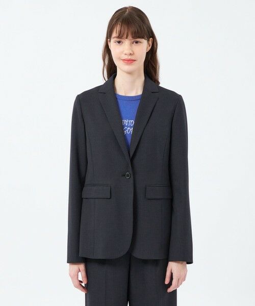 MACKINTOSH PHILOSOPHY / マッキントッシュ フィロソフィー ノーカラージャケット | WARM TWILL テーラードジャケット | 詳細4