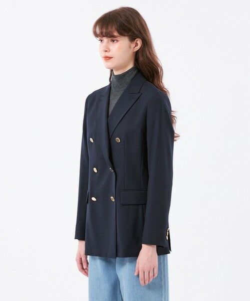 MACKINTOSH PHILOSOPHY / マッキントッシュ フィロソフィー ノーカラージャケット | 【Retford(レットフォード)】ウォッシャブルブレザー | 詳細3