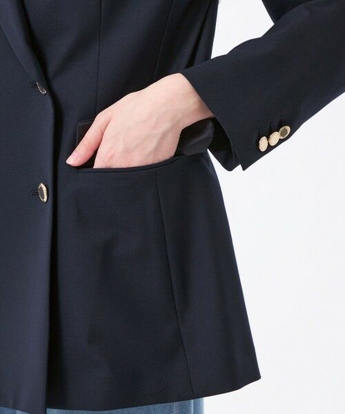 MACKINTOSH PHILOSOPHY / マッキントッシュ フィロソフィー ノーカラージャケット | 【Retford(レットフォード)】ウォッシャブルブレザー | 詳細5