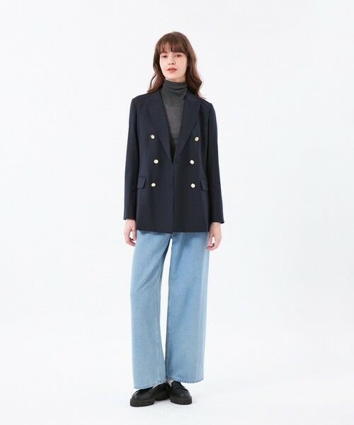 MACKINTOSH PHILOSOPHY / マッキントッシュ フィロソフィー ノーカラージャケット | 【Retford(レットフォード)】ウォッシャブルブレザー | 詳細1