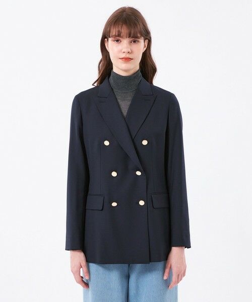 MACKINTOSH PHILOSOPHY / マッキントッシュ フィロソフィー ノーカラージャケット | 【Retford(レットフォード)】ウォッシャブルブレザー | 詳細2