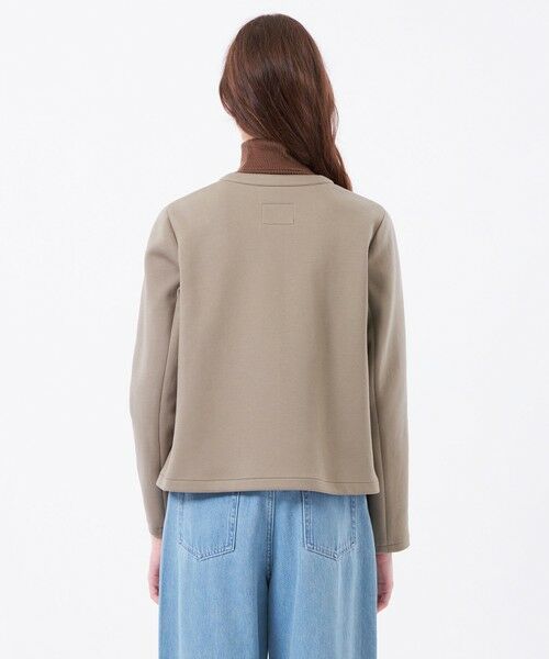 MACKINTOSH PHILOSOPHY / マッキントッシュ フィロソフィー ノーカラージャケット | 【WEB&一部店舗限定】バッキンガムベア ノーカラーダンボールジャケット | 詳細5