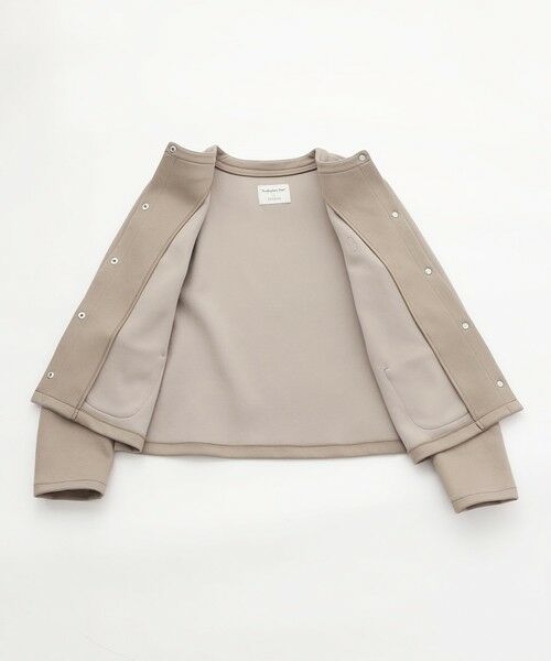 MACKINTOSH PHILOSOPHY / マッキントッシュ フィロソフィー ノーカラージャケット | 【WEB&一部店舗限定】バッキンガムベア ノーカラーダンボールジャケット | 詳細8