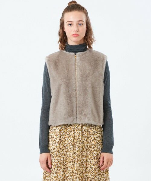 MACKINTOSH PHILOSOPHY / マッキントッシュ フィロソフィー ブルゾン | エコファージップアップジレ | 詳細3