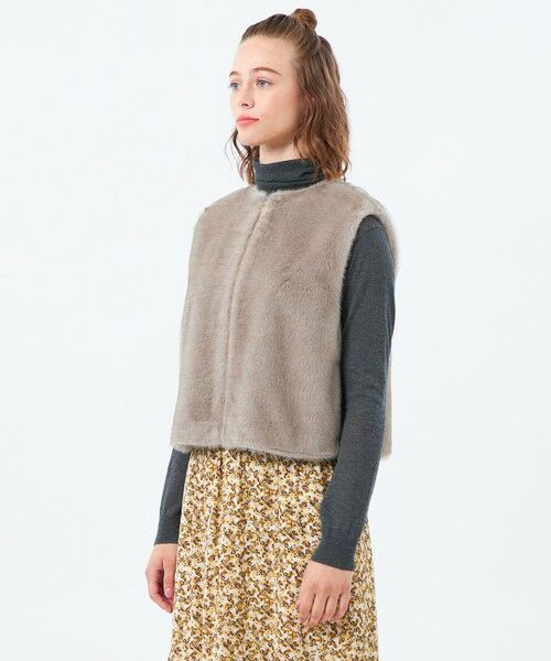 MACKINTOSH PHILOSOPHY / マッキントッシュ フィロソフィー ブルゾン | エコファージップアップジレ | 詳細4