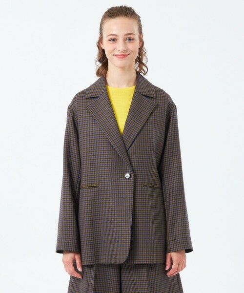 MACKINTOSH PHILOSOPHY / マッキントッシュ フィロソフィー ブルゾン | 【Tifty(ティフティ)】 チェックツイード | 詳細3