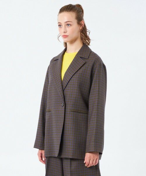 MACKINTOSH PHILOSOPHY / マッキントッシュ フィロソフィー ブルゾン | 【Tifty(ティフティ)】 チェックツイード | 詳細4