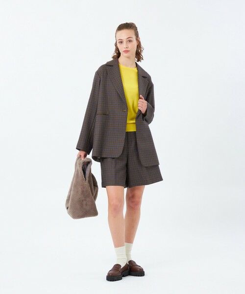 MACKINTOSH PHILOSOPHY / マッキントッシュ フィロソフィー ブルゾン | 【Tifty(ティフティ)】 チェックツイード | 詳細2