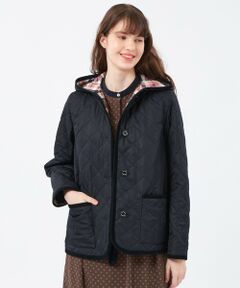 MACKINTOSH PHILOSOPHY / マッキントッシュ フィロソフィー ブルゾン | 【ROYTON MIDDLE HOOD（ロイトンミドルフード）】キルティング