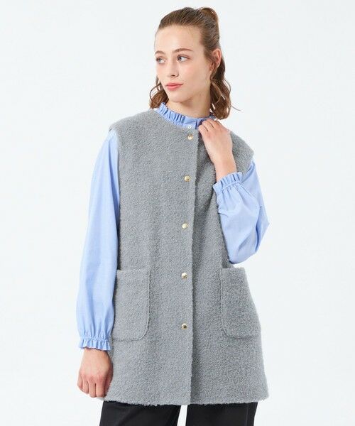 MACKINTOSH PHILOSOPHY/マッキントッシュ フィロソフィー 【HESSLE NO SLEEVE（ヘスルノースリーブ）】 グレー4 38