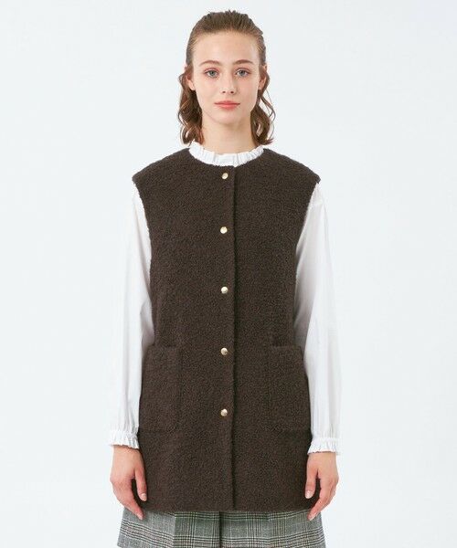 MACKINTOSH PHILOSOPHY / マッキントッシュ フィロソフィー ブルゾン | 【HESSLE NO SLEEVE（ヘスルノースリーブ）】 | 詳細4