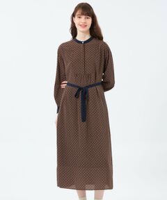 MACKINTOSH PHILOSOPHY / マッキントッシュ フィロソフィー ロング・マキシ丈ワンピース | ファインパターンドットワンピース