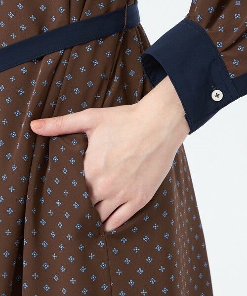 MACKINTOSH PHILOSOPHY / マッキントッシュ フィロソフィー ロング・マキシ丈ワンピース | ファインパターンドットワンピース | 詳細6