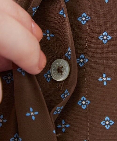 MACKINTOSH PHILOSOPHY / マッキントッシュ フィロソフィー ロング・マキシ丈ワンピース | ファインパターンドットワンピース | 詳細7