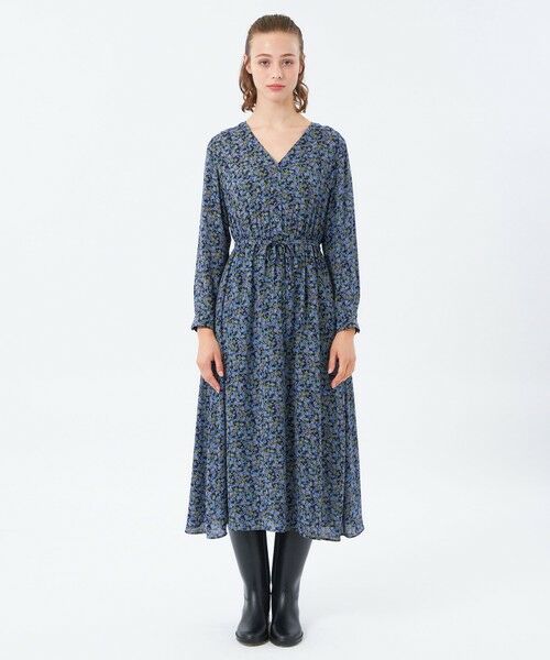 MACKINTOSH PHILOSOPHY / マッキントッシュ フィロソフィー ロング・マキシ丈ワンピース | リトルフラワープリントワンピース | 詳細3