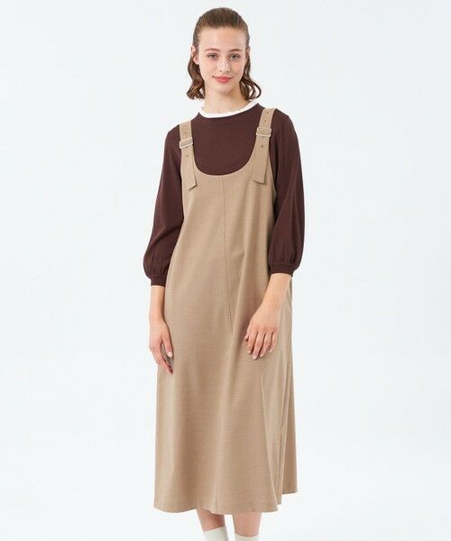 MACKINTOSH PHILOSOPHY/マッキントッシュ フィロソフィー 2wayジャンパースカート ベージュ1 38 MACKINTOSH PHILOSOPHY/マッキントッシュ フィロソフィー 2wayジャンパースカート ベージュ1 38