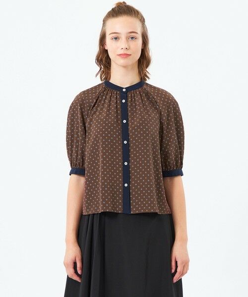MACKINTOSH PHILOSOPHY / マッキントッシュ フィロソフィー シャツ・ブラウス | ファインパターンドットブラウス | 詳細3