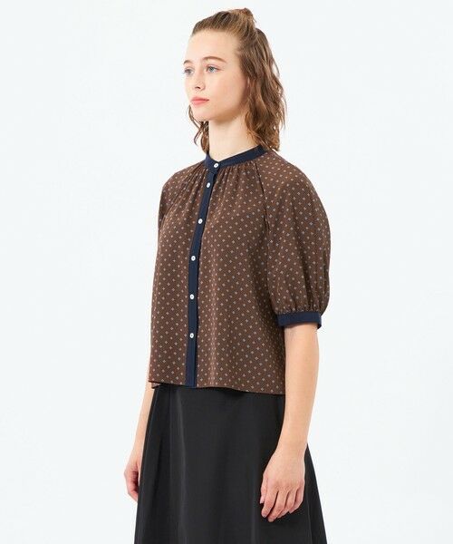 MACKINTOSH PHILOSOPHY / マッキントッシュ フィロソフィー シャツ・ブラウス | ファインパターンドットブラウス | 詳細4
