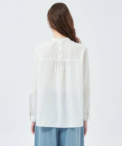 MACKINTOSH PHILOSOPHY / マッキントッシュ フィロソフィー シャツ・ブラウス | レーストリムブラウス | 詳細5