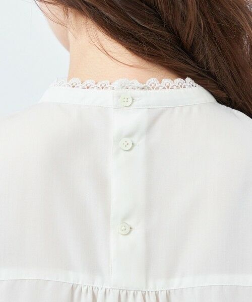 MACKINTOSH PHILOSOPHY / マッキントッシュ フィロソフィー シャツ・ブラウス | レーストリムブラウス | 詳細6