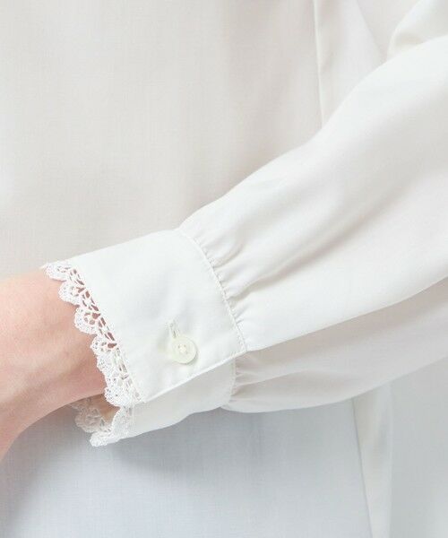 MACKINTOSH PHILOSOPHY / マッキントッシュ フィロソフィー シャツ・ブラウス | レーストリムブラウス | 詳細7