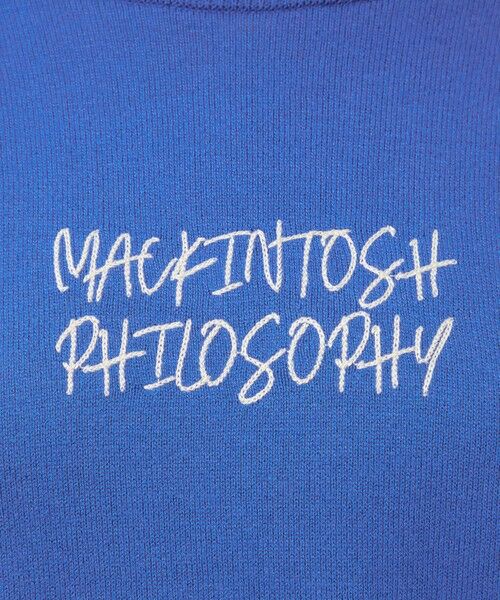 MACKINTOSH PHILOSOPHY / マッキントッシュ フィロソフィー ニット・セーター | ライティングロゴニット | 詳細8