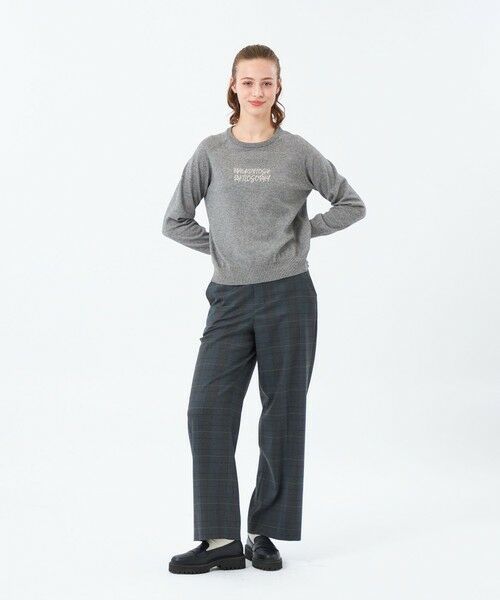 MACKINTOSH PHILOSOPHY / マッキントッシュ フィロソフィー ニット・セーター | ライティングロゴニット | 詳細1