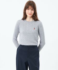 MACKINTOSH PHILOSOPHY / マッキントッシュ フィロソフィー ニット・セーター | バッキンガムベア ケーブルニット