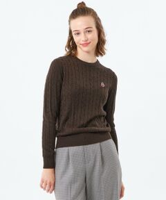 MACKINTOSH PHILOSOPHY / マッキントッシュ フィロソフィー ニット・セーター | バッキンガムベア ケーブルニット